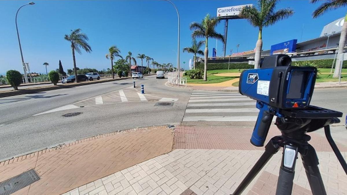 Nuevo radar en Torremolinos: los viernes y sábados noche se activará en la avenida de la Libertad