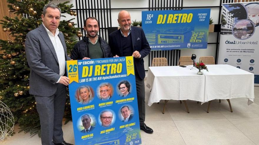 Marbella acoge una sesión de pinchadiscos a favor de la Asociación Contra el Cáncer