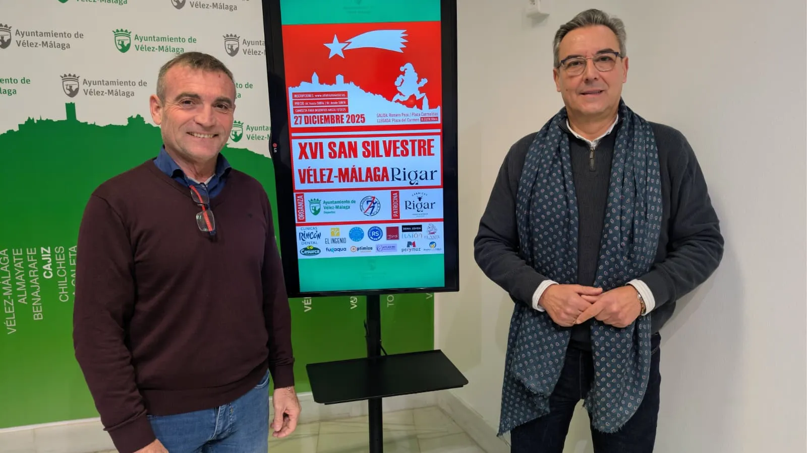 La XVI edición de la San Silvestre de Vélez-Málaga recaudará juguetes para 