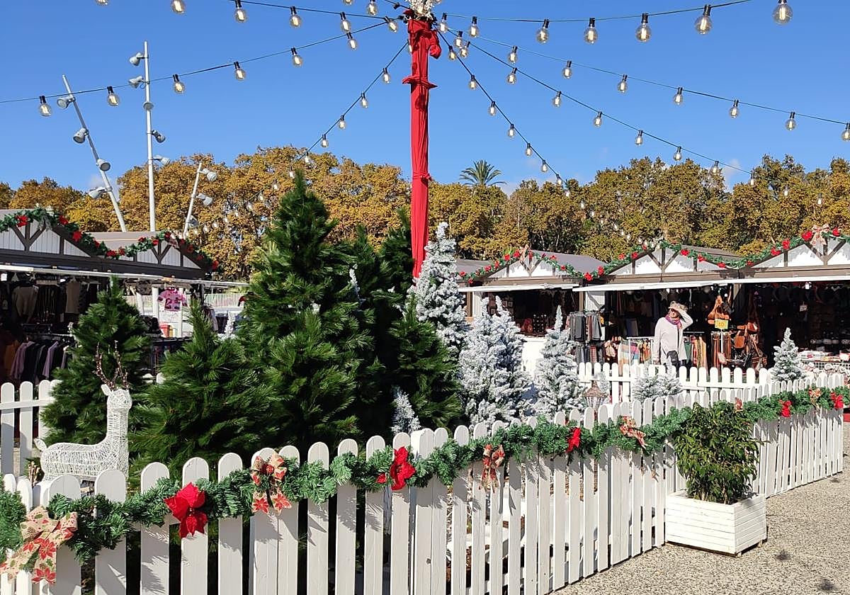 Los mercadillos de Navidad se despiden de Málaga en este primer fin de semana de enero