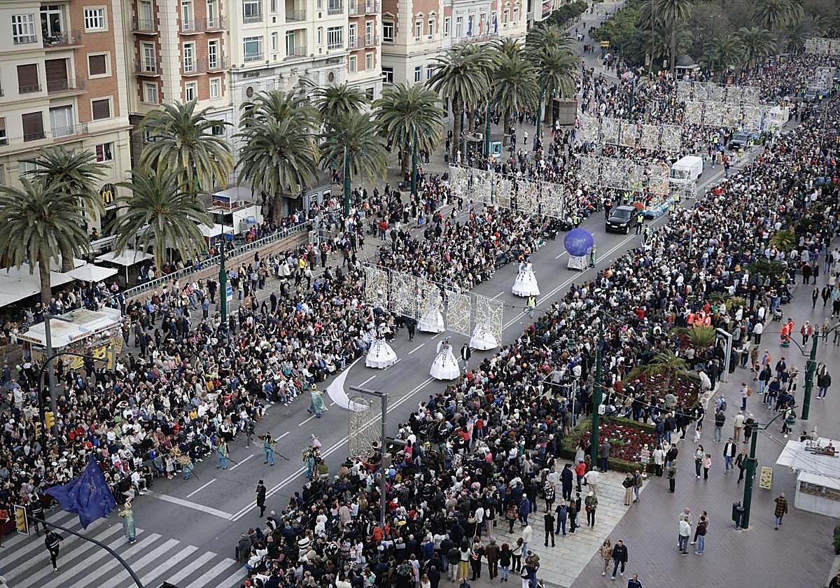Cortes de tráfico en Málaga con motivo de la cabalgata de Reyes y cómo llegar al Centro
