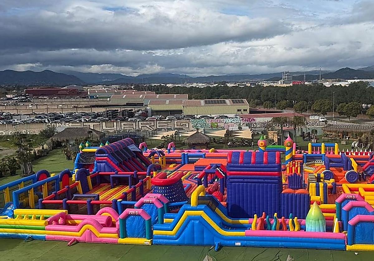 El parque hinchable más grande del mundo ya tiene fecha de apertura en Málaga