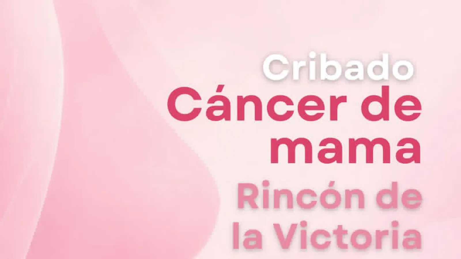 Rincón de la Victoria dispondrá de una unidad móvil para el cribado de cáncer de mama