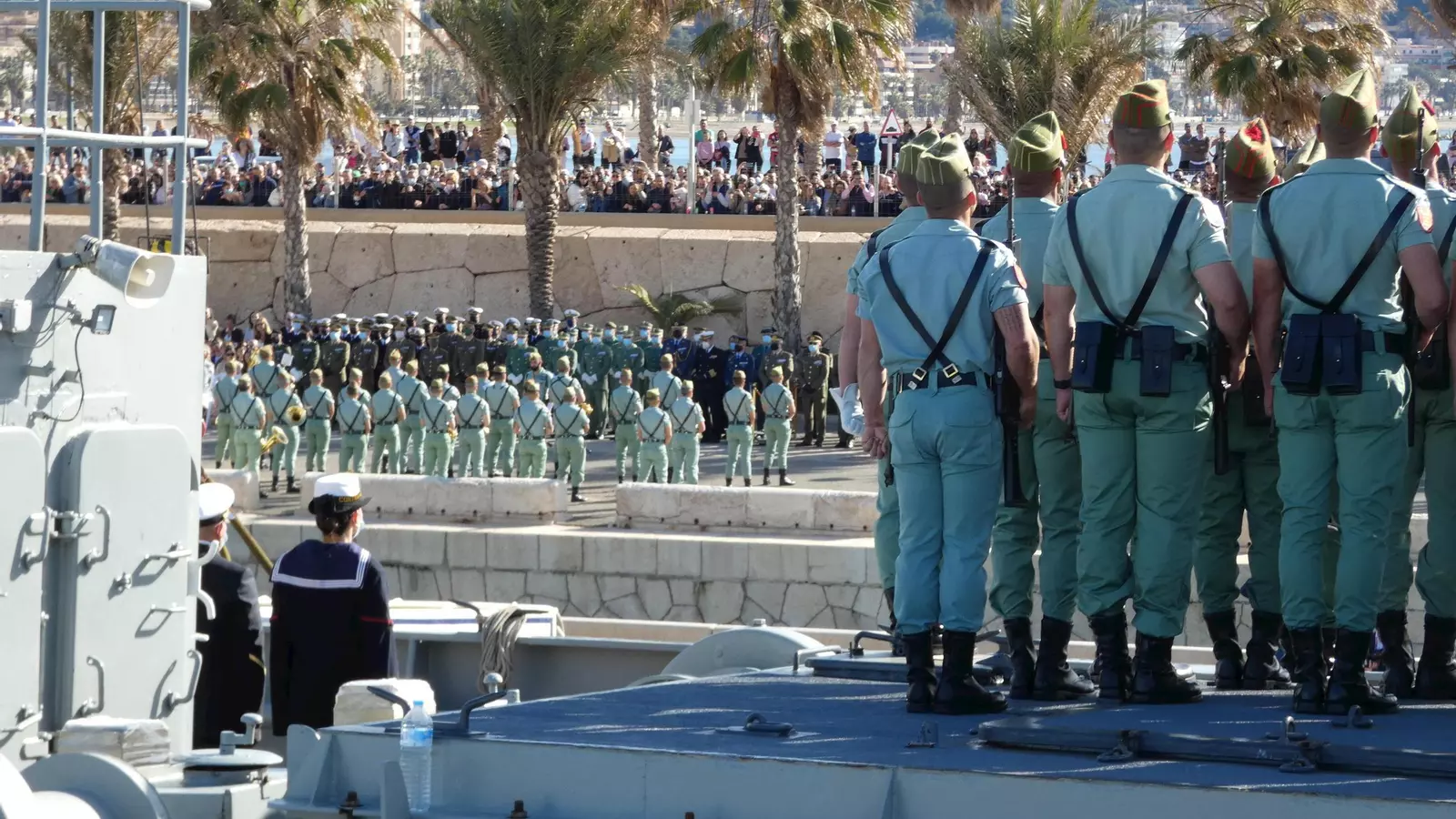 Nuevo itinerario para el desembarco de La Legión en la Semana Santa de Málaga