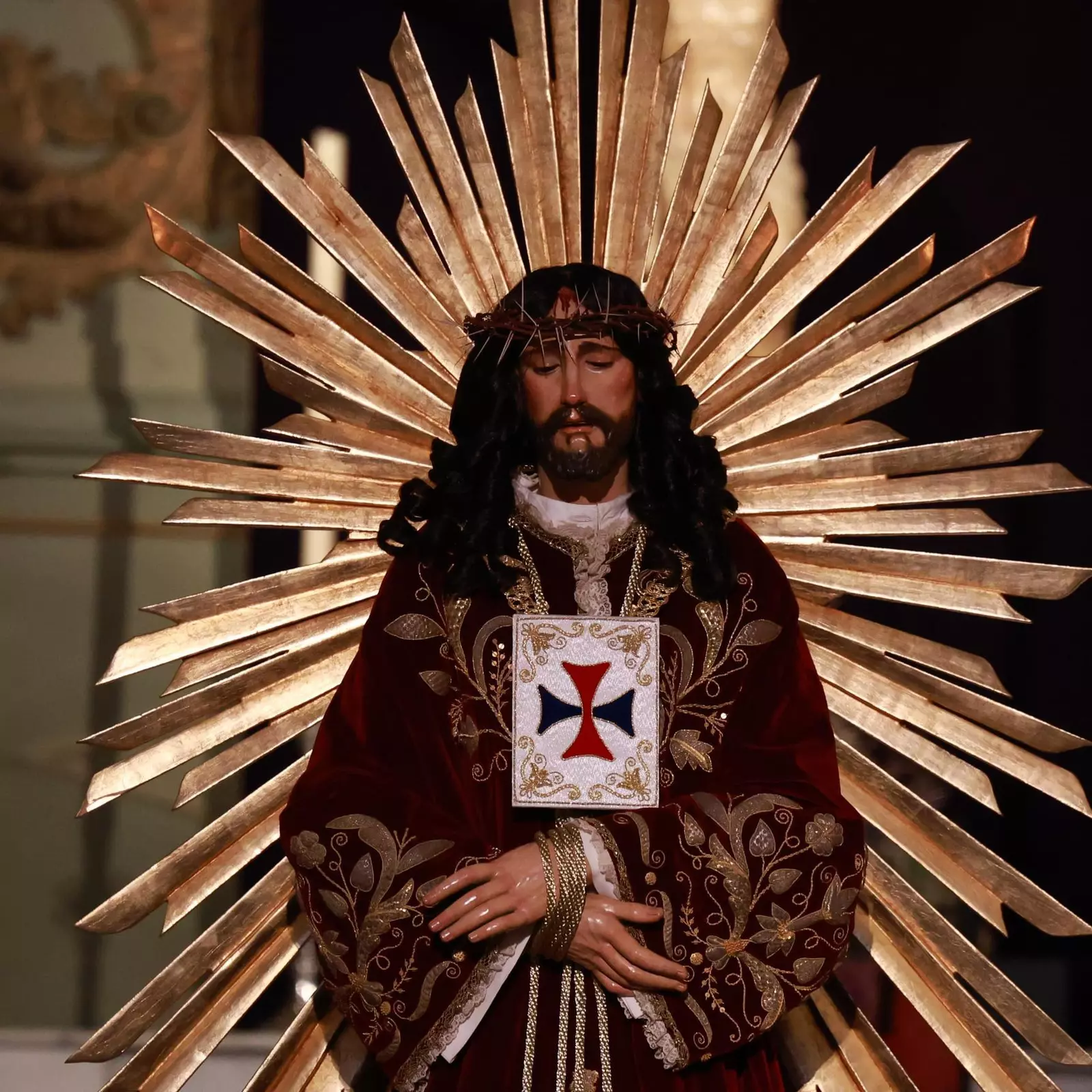 Primer viernes de marzo, jornada de devoción del Cristo de Medinaceli para los malagueños