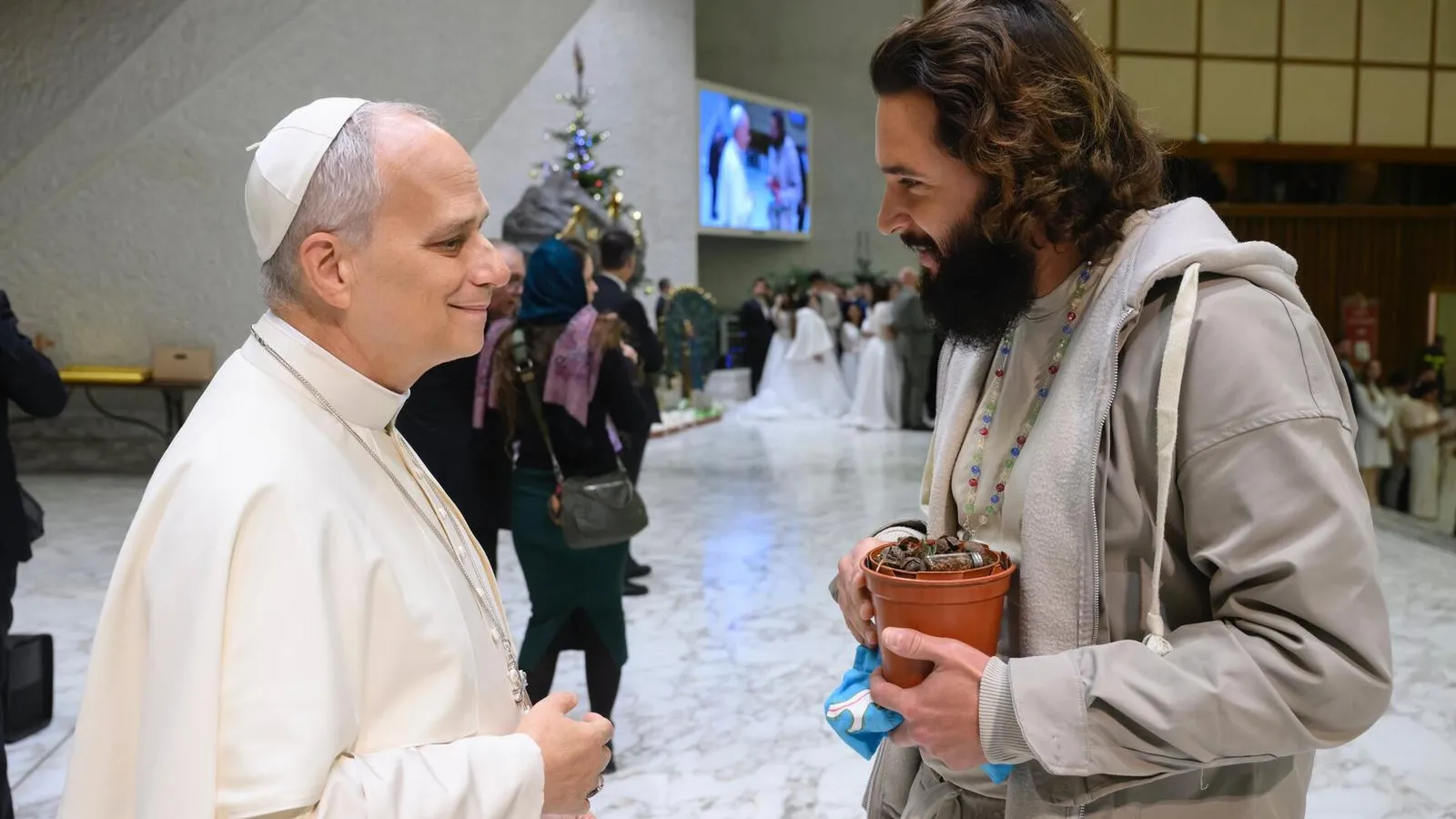 La formidable aventura de un marbellí para tener una audiencia con el Papa