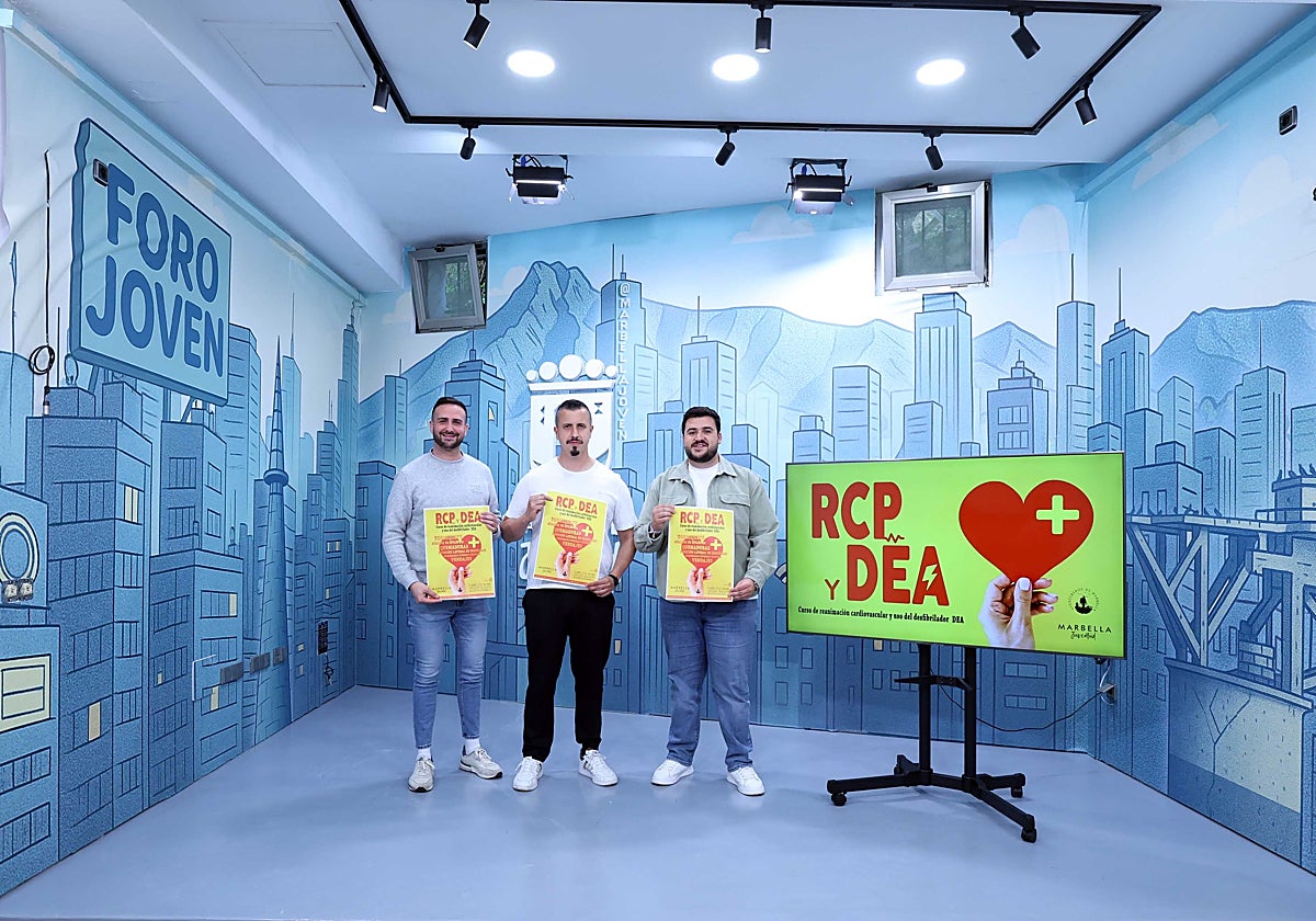 Marbella enseñará a hacer reanimación cardiopulmonar y a usar un desfibrilador