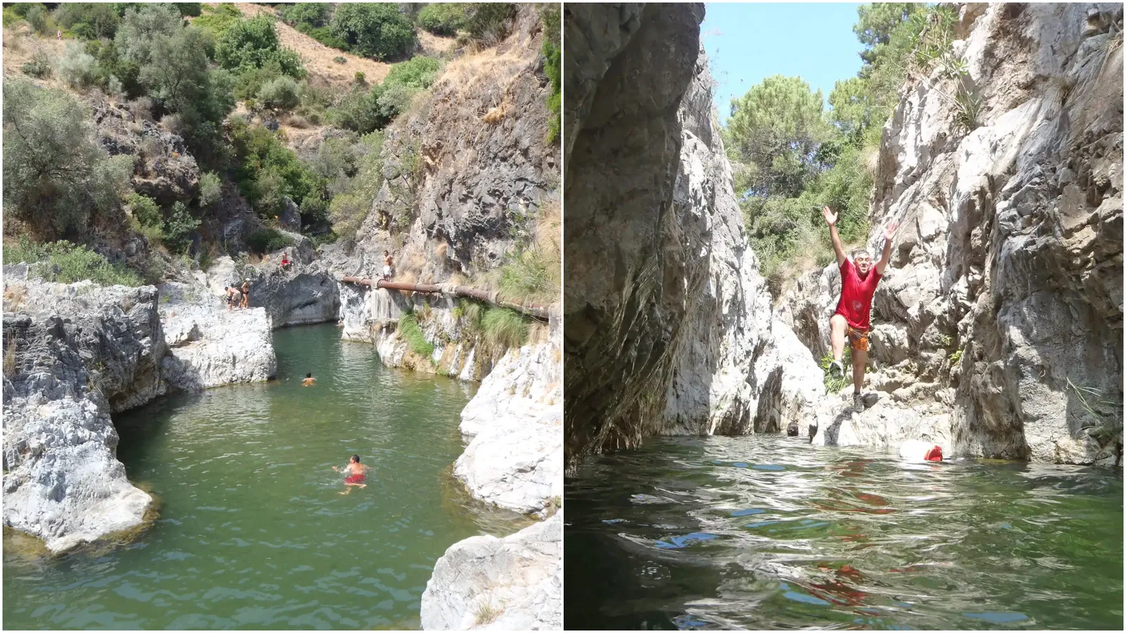 Este recorrido acuático en Málaga lo tiene todo: agua, desfiladeros y una experiencia única para cualquier día de calor