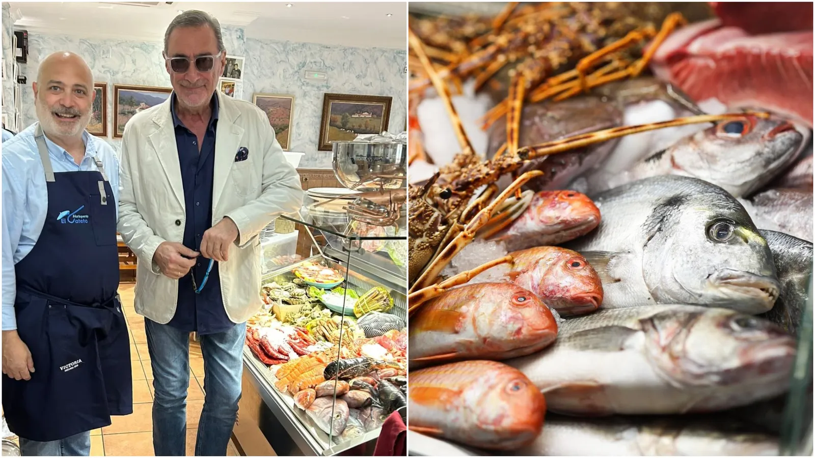 La marisquería de Málaga ante la que ha caído rendido Carlos Herrera: 