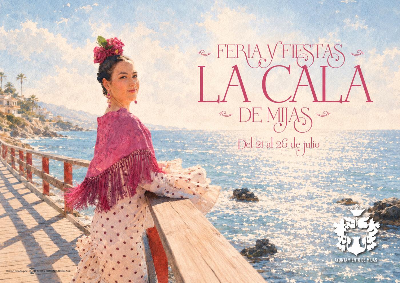 La Feria de La Cala de Mijas regresa del 21 al 26 de julio con Melody, Nancys Rubias y Sergio Contreras