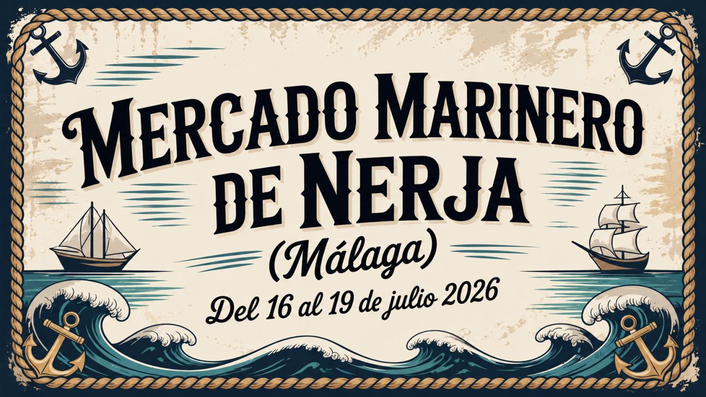 Nerja celebra su Mercado Marinero con artesanía, gastronomía y animación junto al mar