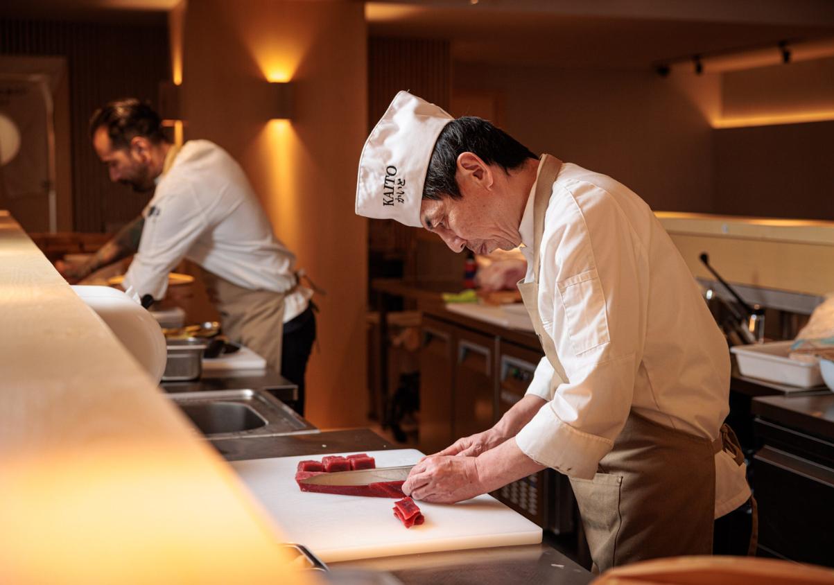 Kaito abre en Marbella: la moda de los ‘hand roll bars’ de Tokio llega a la Costa del Sol