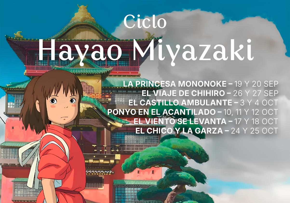 Studio Ghibli vuelve a los cines de Málaga: seis películas de Hayao Miyazaki entre septiembre y octubre