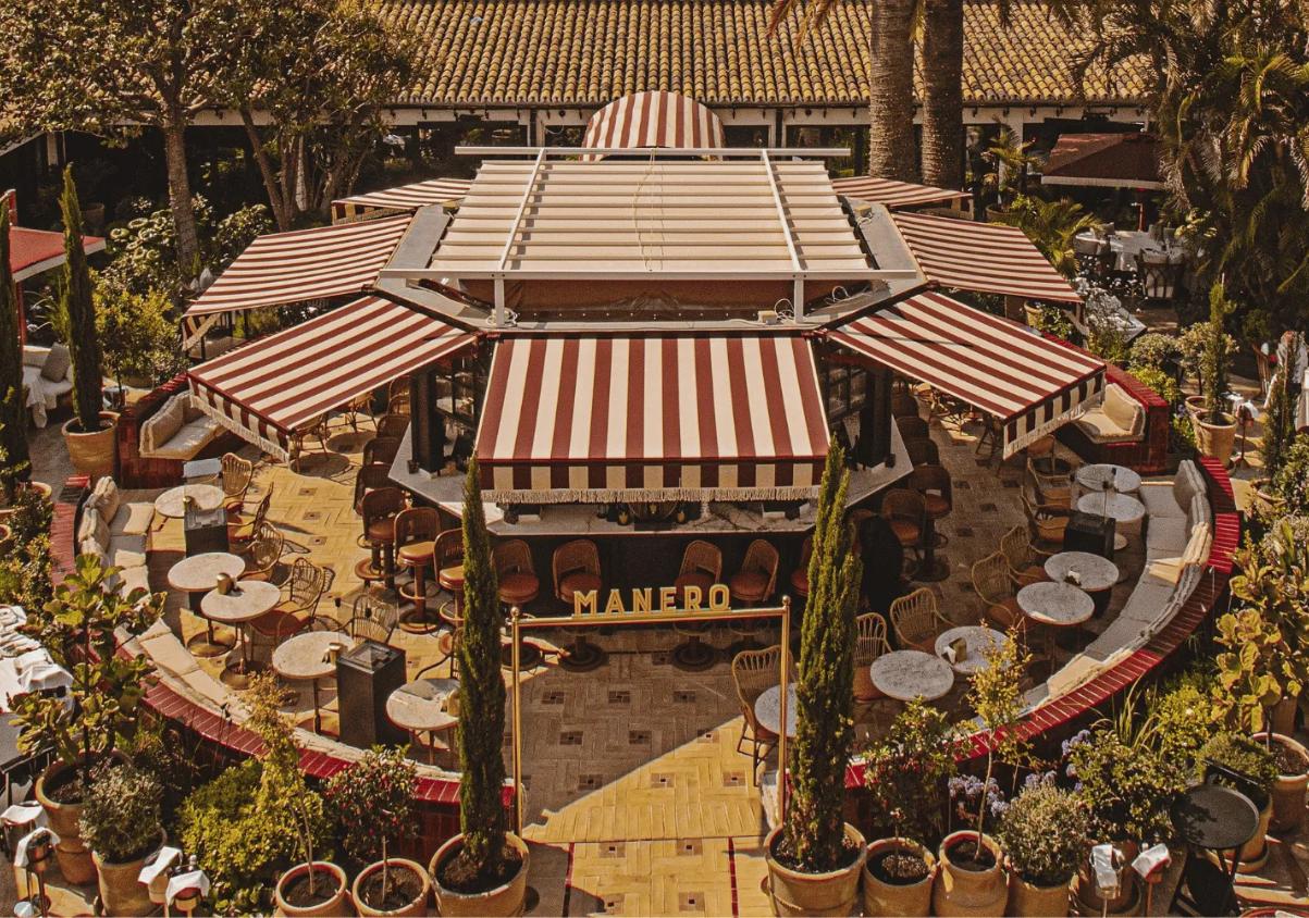 MANERO Marbella opens at Don Carlos: terrace, bistro and cocktails by the Mediterranean