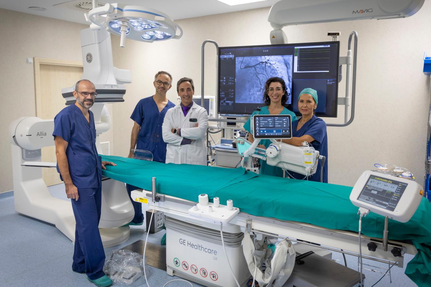 Quirónsalud Málaga operates two haemodynamics labs 24/7 for heart attack care