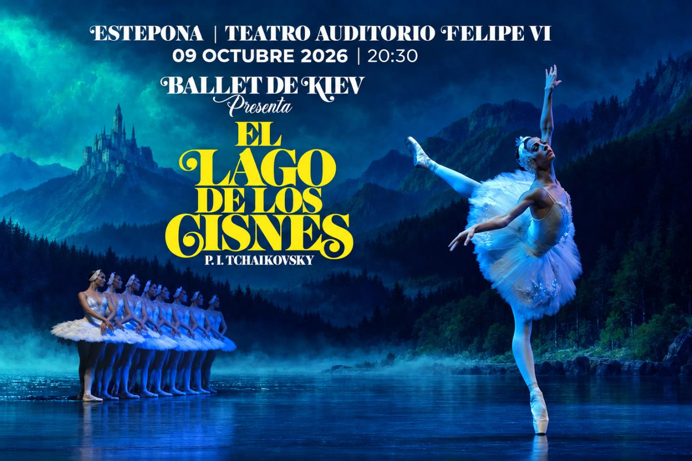 Kyiv Ballet Brings ‘Swan Lake’ to Estepona’s Felipe VI Auditorium