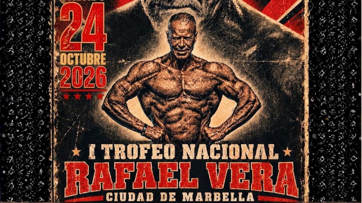 Around 60 bodybuilders to compete in Marbella’s first Rafael Vera National Trophy