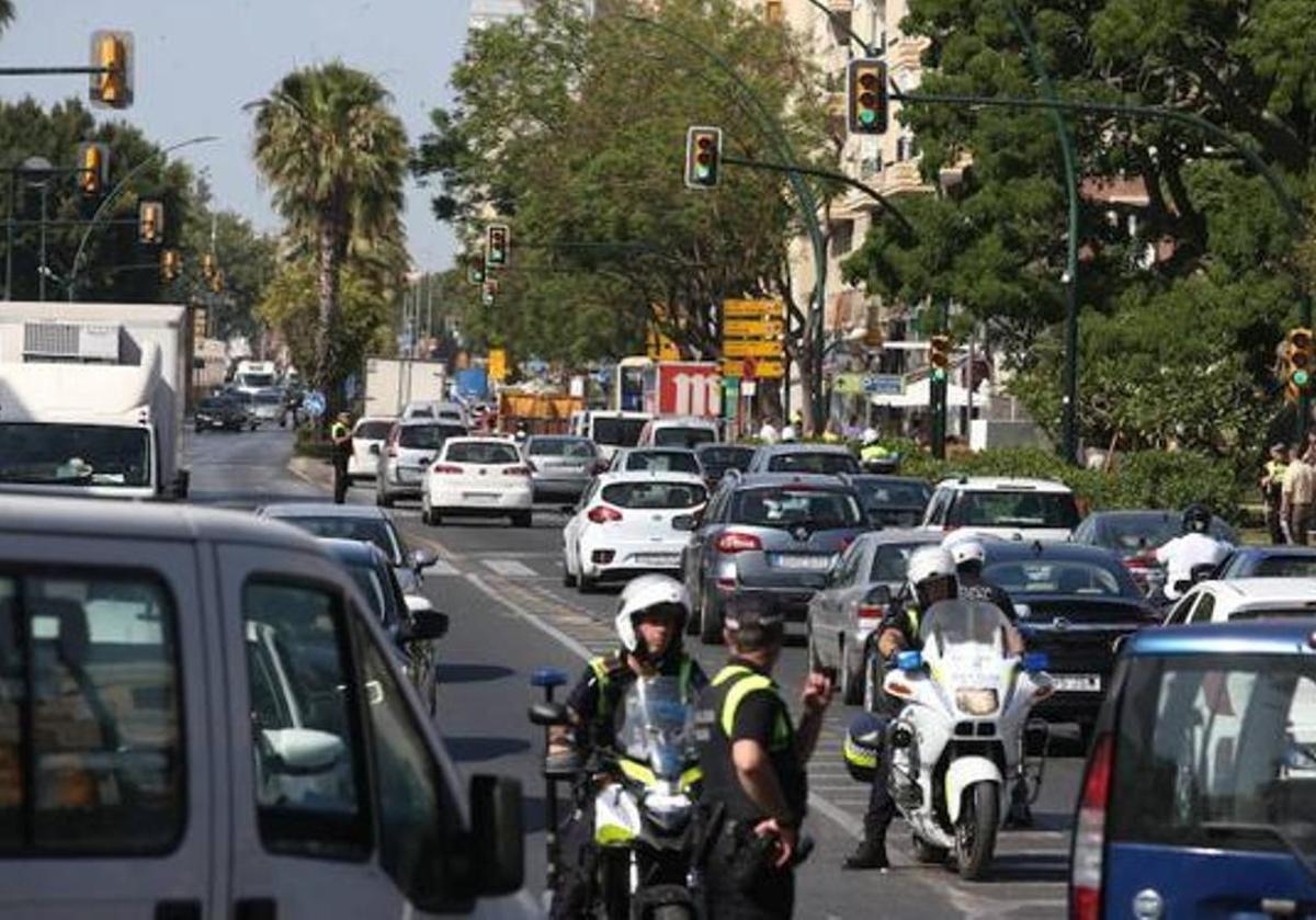 Estos son los cortes y afectaciones al tráfico previstos para este fin de semana en Málaga capital