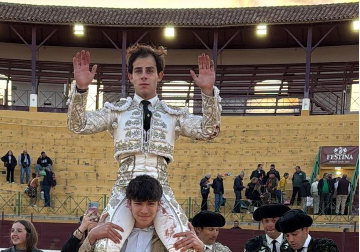 Ignacio Candelas, el malagueño que estará en la novillada con caballos de la Feria de Málaga