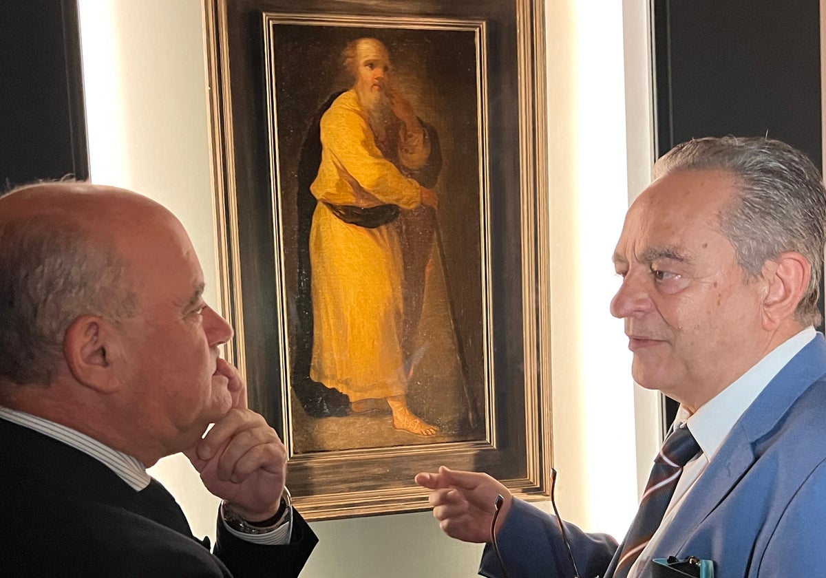 Antequera exhibe el nuevo cuadro atribuido a Goya que procede de Francia