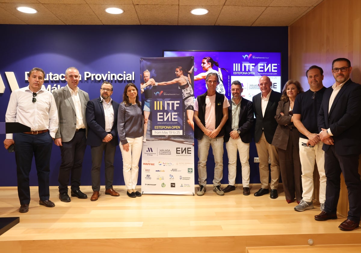 La Diputación impulsa la celebración en Estepona del III ITF Women's Open de tenis