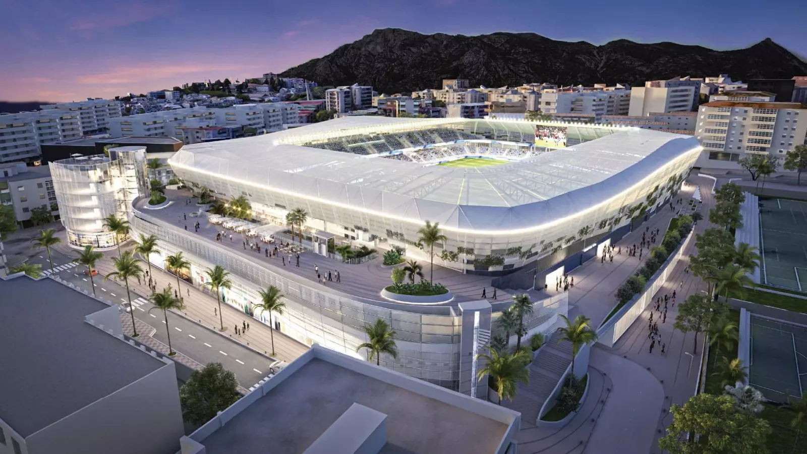 Luz verde al proyecto del nuevo Estadio de Fútbol de Marbella