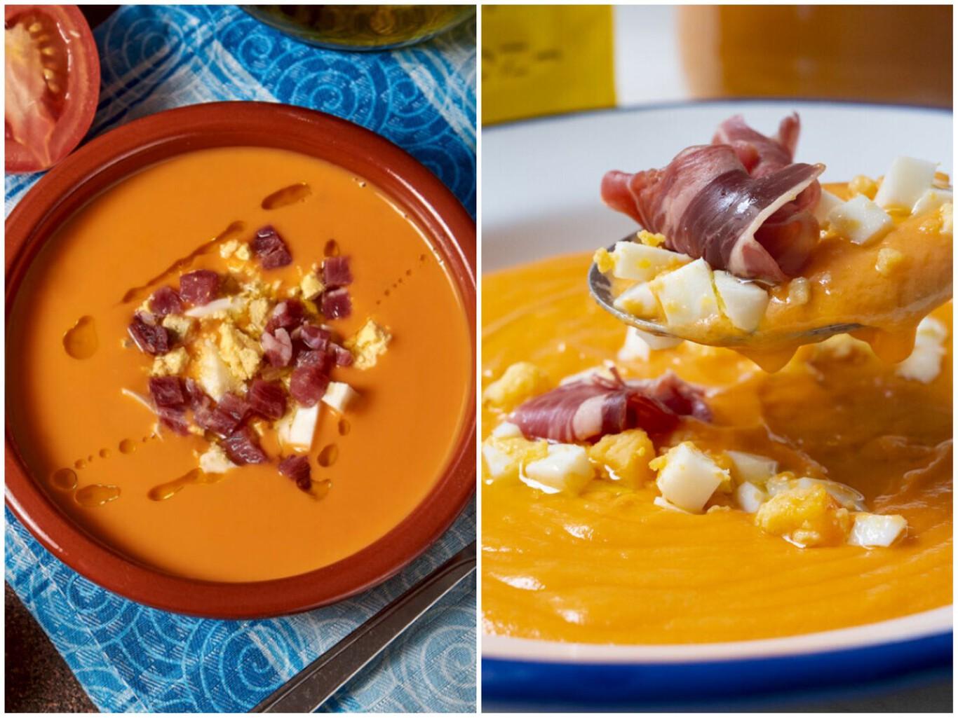 ¿En qué se diferencian el gazpacho y el salmorejo?