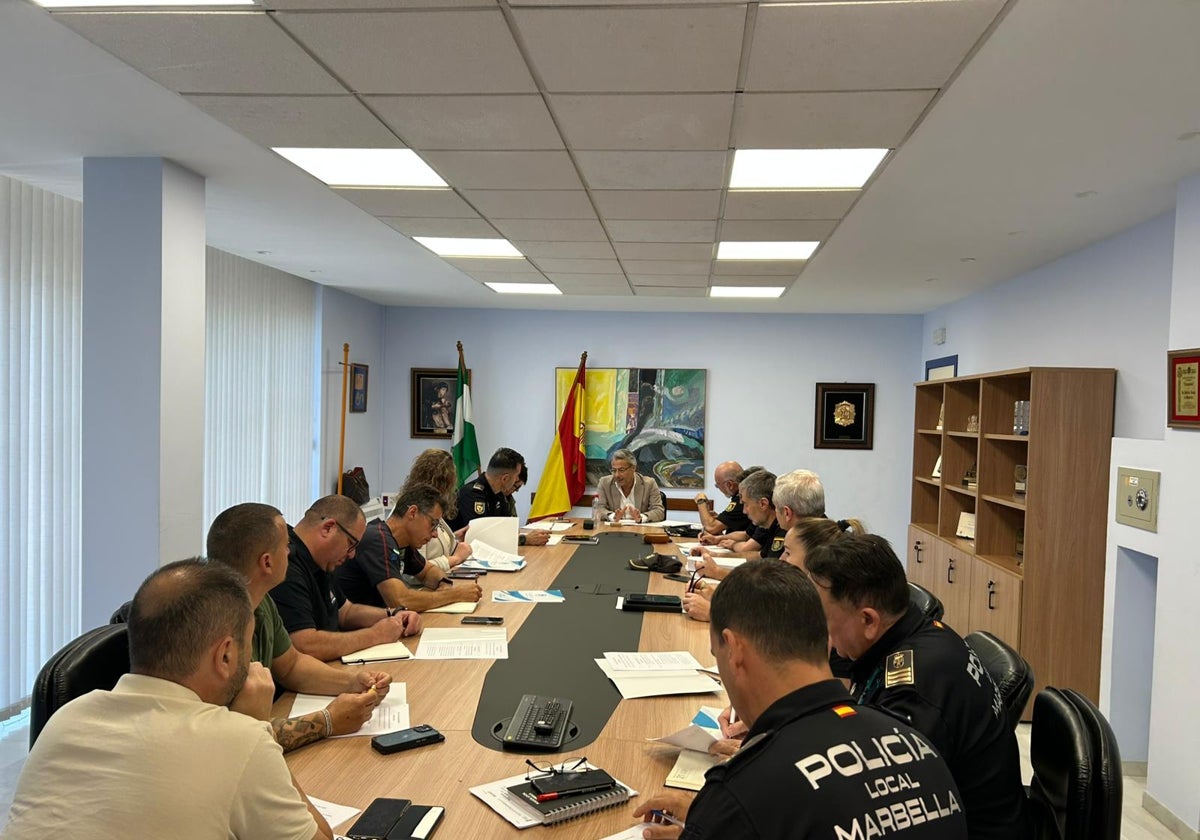 Marbella desplegará más de medio millar de efectivos para velar diariamente por la seguridad ciudadana durante la feria