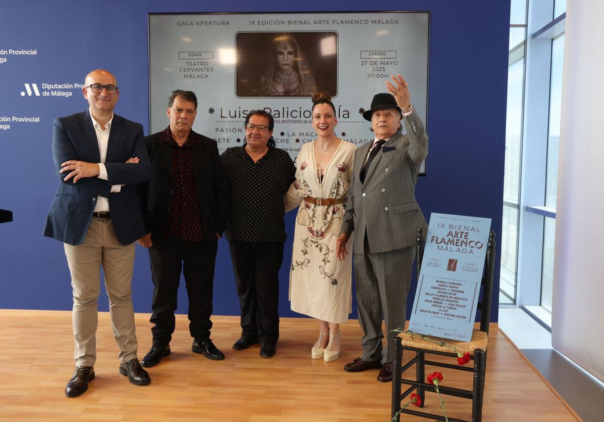 Luisa Palicio será 'La maharaní' de Kapurthala en la apertura de la Bienal de Flamenco de Málaga