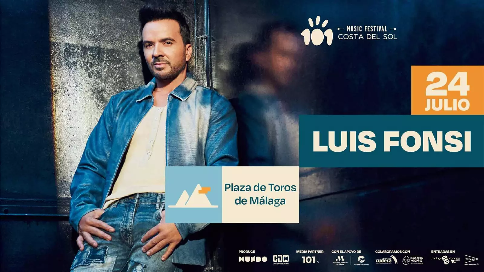 Luis Fonsi actuará este verano en la Plaza de Toros de Málaga: fecha del concierto y entradas