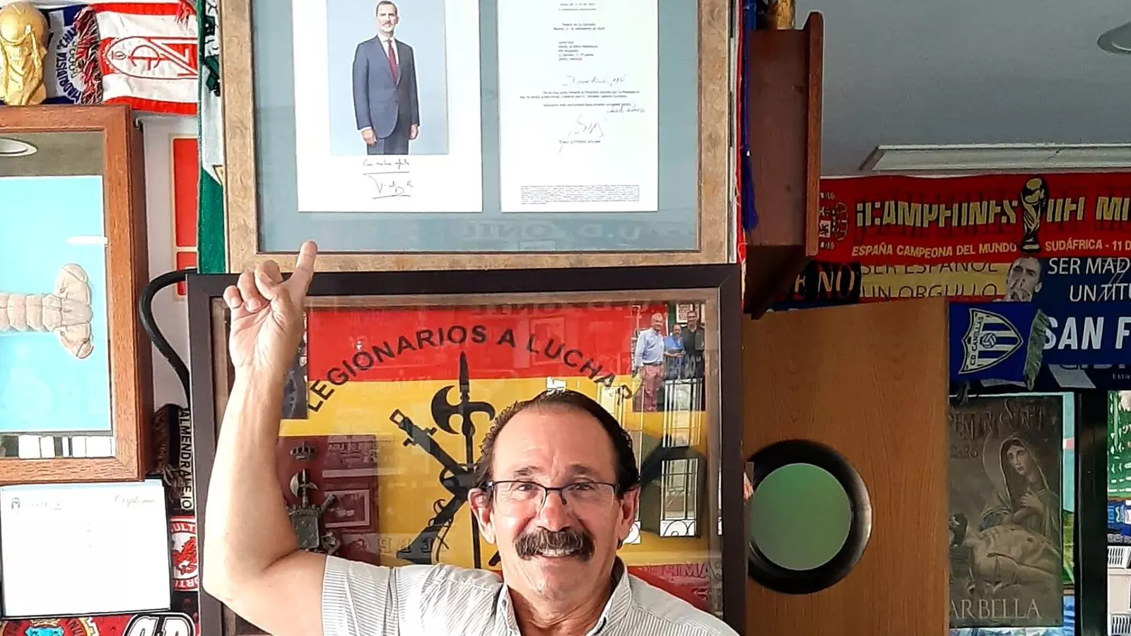 Salvador Gallardo, el hostelero futbolero de Marbella
