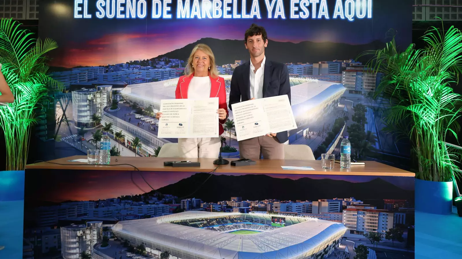 El nuevo estadio de Marbella para 10.000 espectadores contará con hotel, aparcamientos y zona comercial