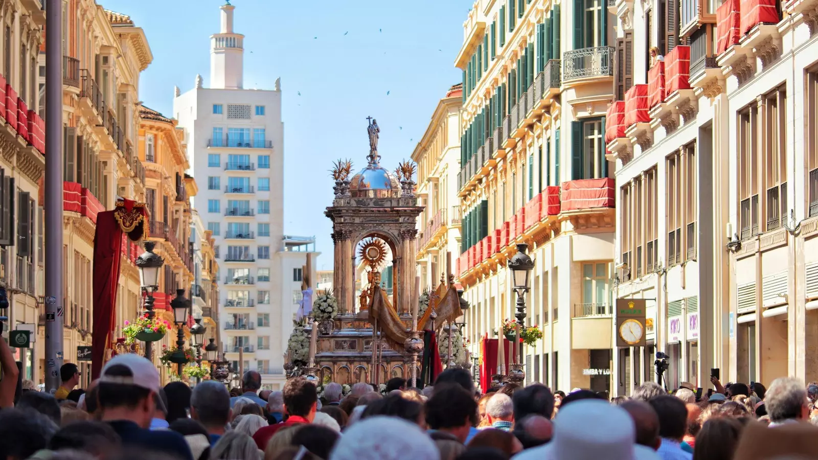 Guía de la procesión del Corpus de Málaga 2025: recorrido, altares y música
