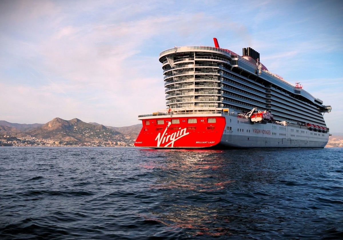 ¿Se ha ido ya el crucero de Virgin de la Bahía de Málaga?