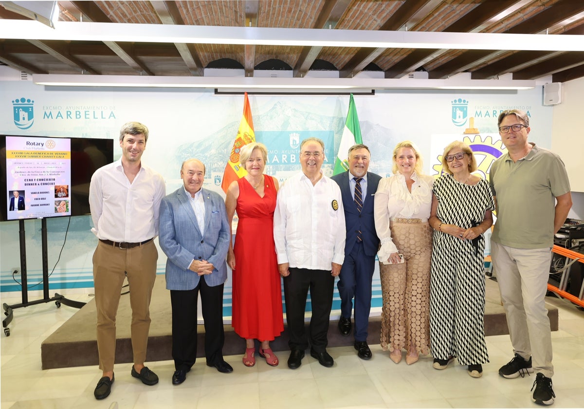 Rotary Club Marbella celebra su XXXVIII Gala Bénefica de Verano en los jardines de la Finca de la Concepción