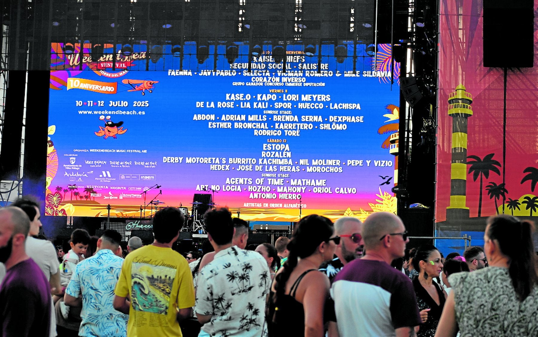 Emoción, buena música y fiesta: un día en el Weekend Beach