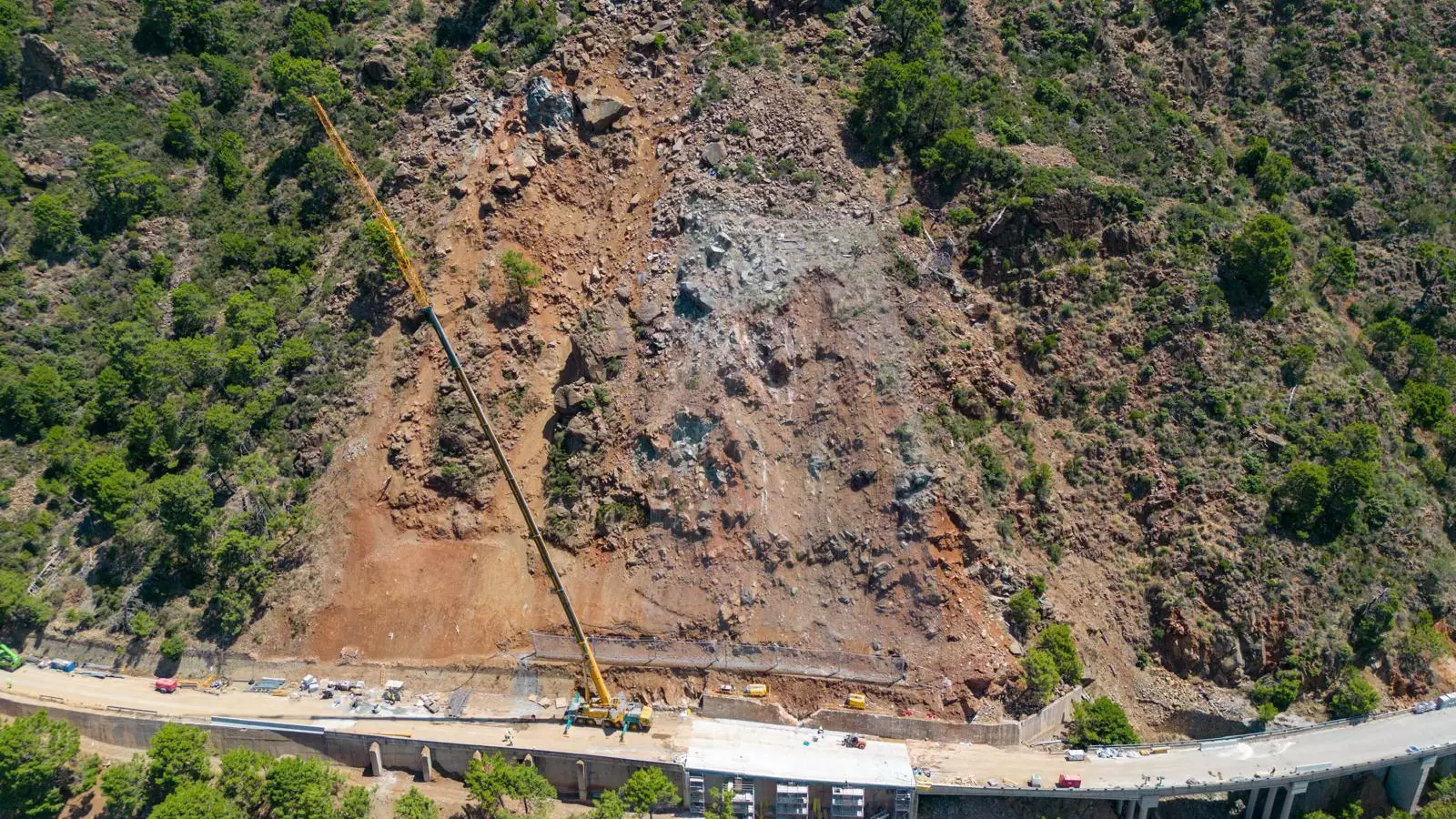 La carretera Ronda-San Pedro de Alcántara abre parcialmente este lunes