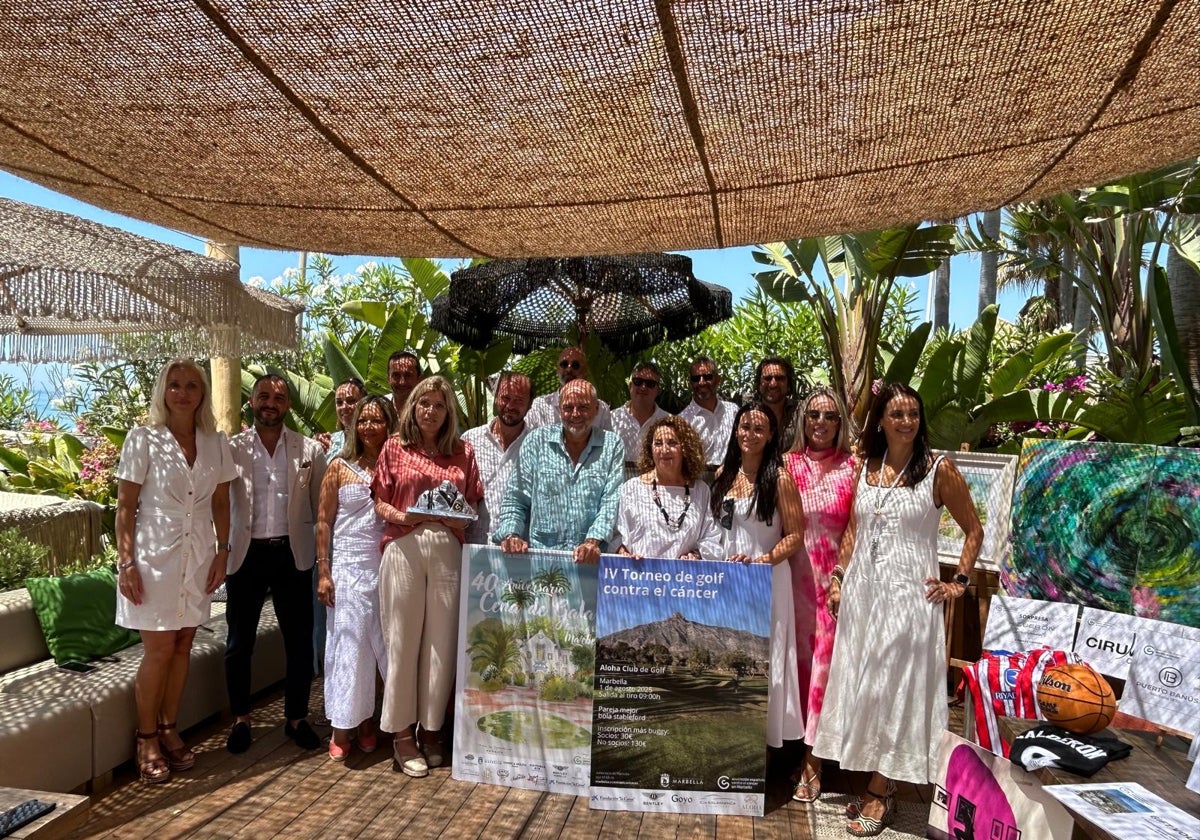 La AECC de Marbella ha vendido el 60 por ciento de las entradas de la 40ª Gala que celebrará el 2 de agosto en la Finca La Concepción