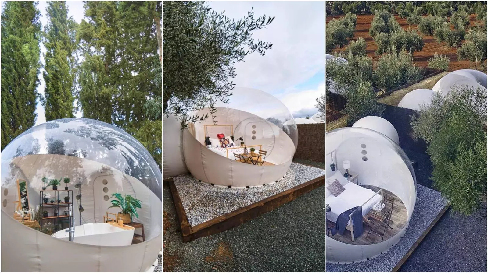 No parece España, pero lo es: el glamping de Málaga que arrasa entre viajeros y aparece en todas las listas top