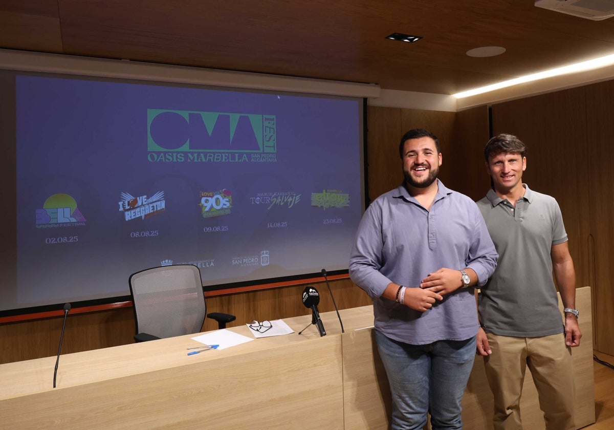 Manuel Carrasco será uno de los artistas principales del OMA Fest 2025 de San Pedro Alcántara