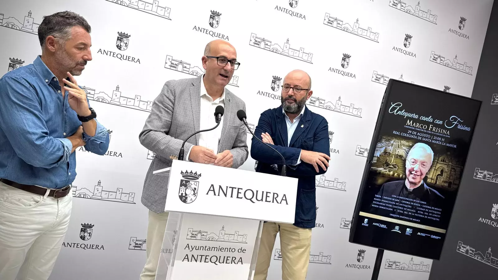 Antequera reunirá a 200 voces corales en un concierto de música sacra bajo la batuta de Marco Frisina