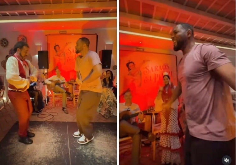 Will Smith se pone flamenco en Marbella: así bailó y taconeó en el tablao de El Pimpi