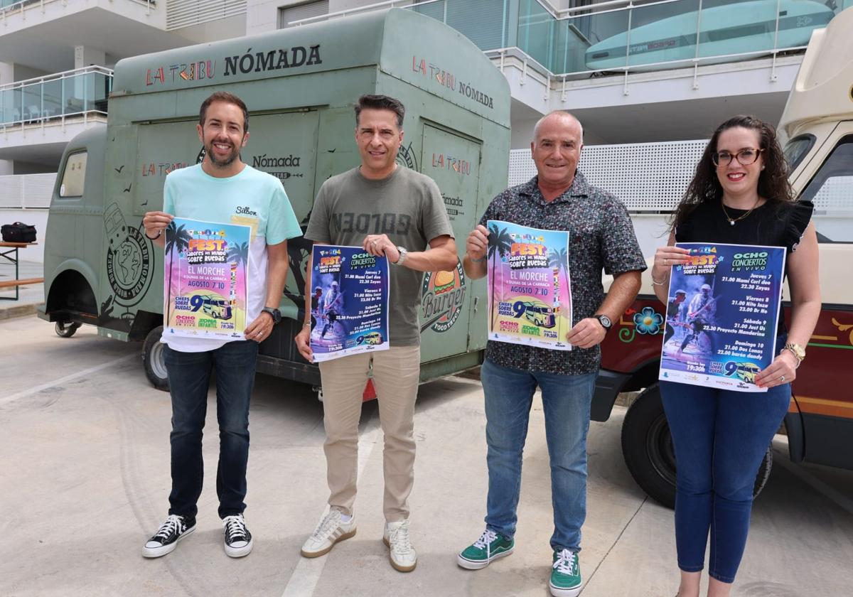 Food-trucks, artesanía y música en El Morche este fin de semana