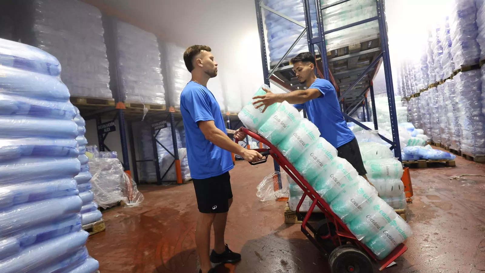 Calor... y hielo asegurados para la Feria de Málaga