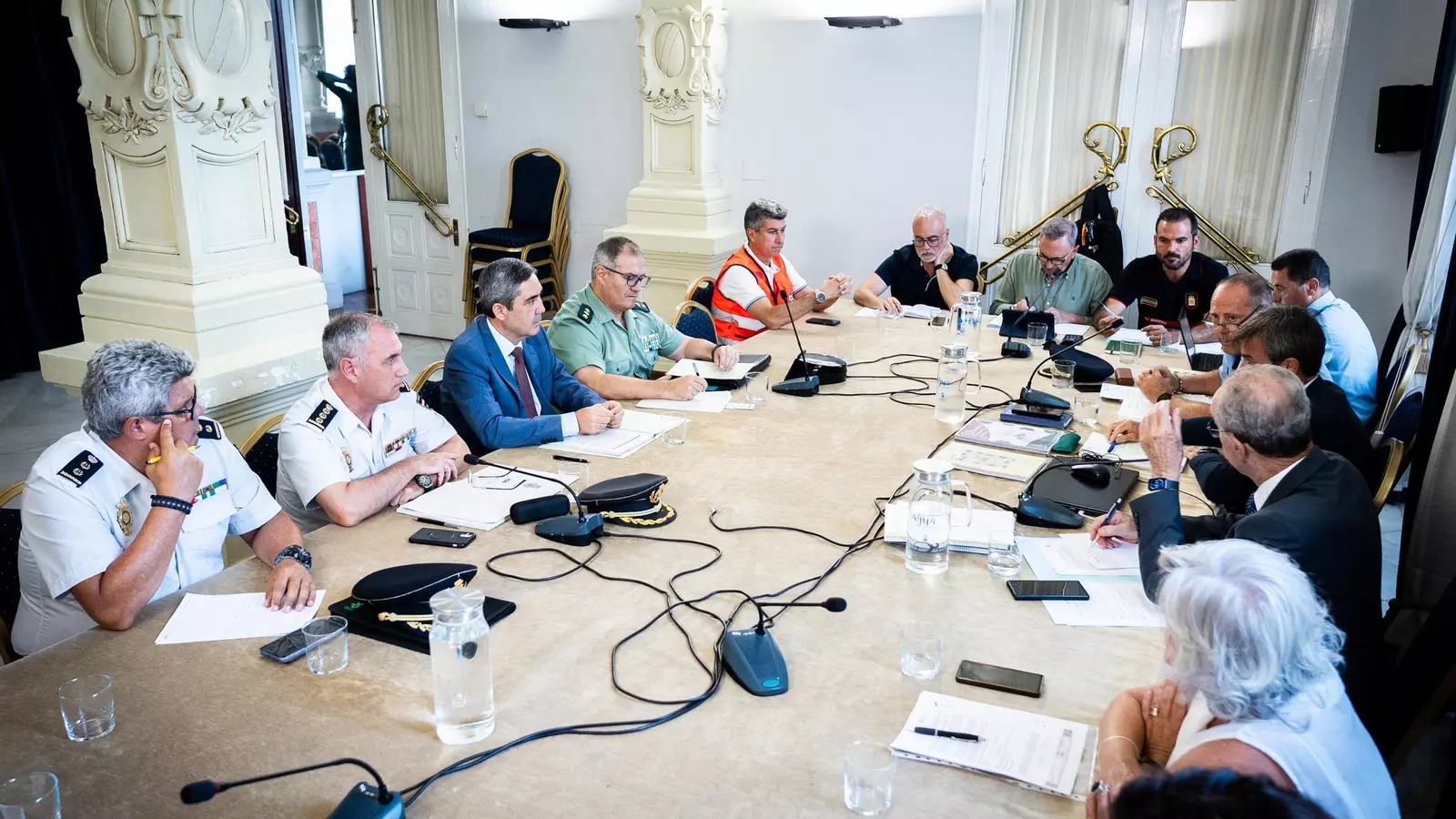 Las claves de una Feria segura: drones, cámaras y 700 Policías cada día en las calles de Málaga