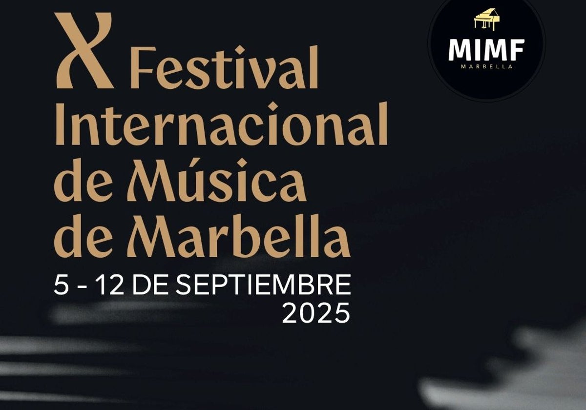 Marbella albergará del 5 al 12 de septiembre la décima edición del Festival Internacional de Música