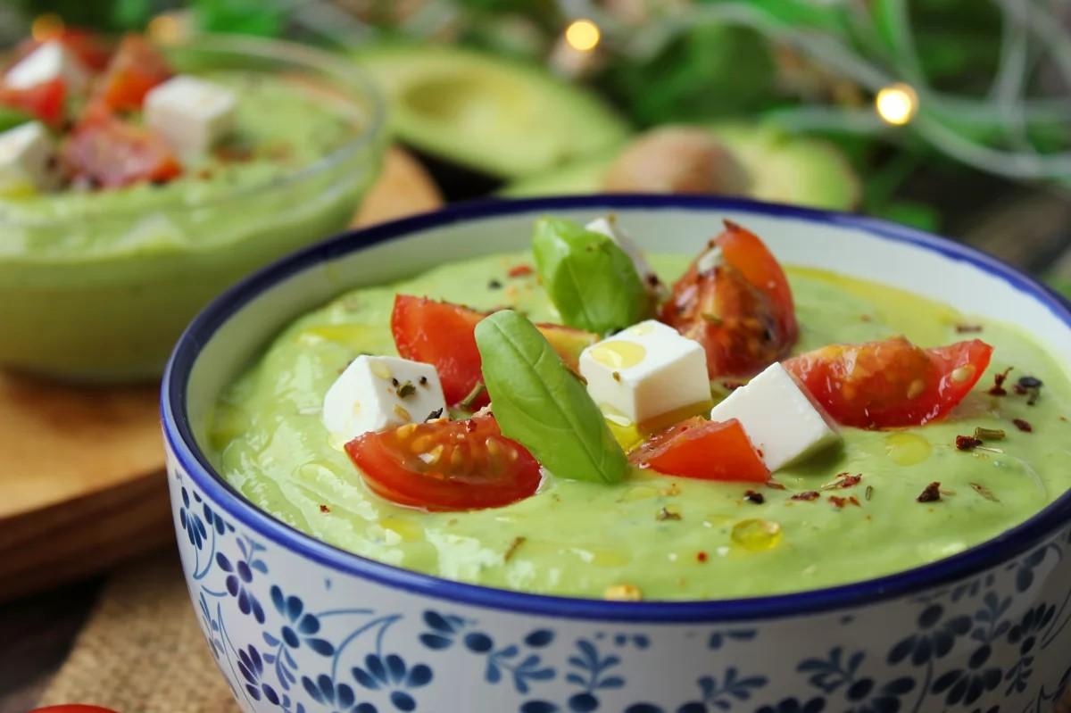 Gazpacho de aguacate