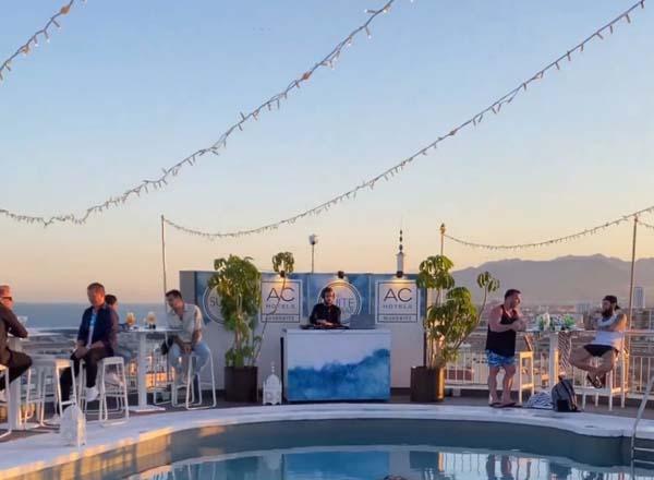Rooftop AC Hotel Málaga Palacio